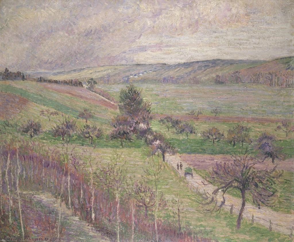 La strada di Thierceville, 1893 - Ashmolean Museum, University of Oxford
